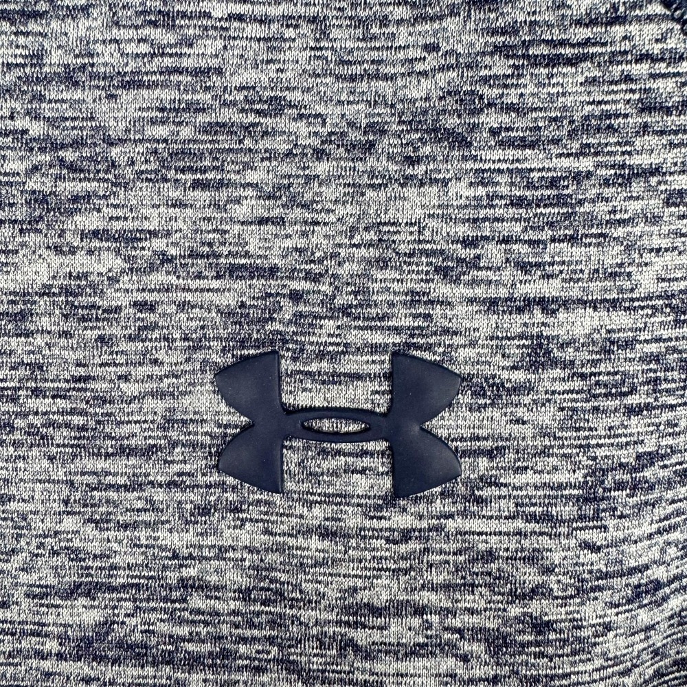 Under Armour Hoodie Womens Large Blue Storm 1 ColdGear Pullover Fleece‎ 1280690 - Picture 3 of 14